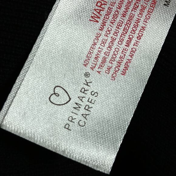 Primark Cares Crop Top Size XS Black Fine Knit - Picture 5 of 7